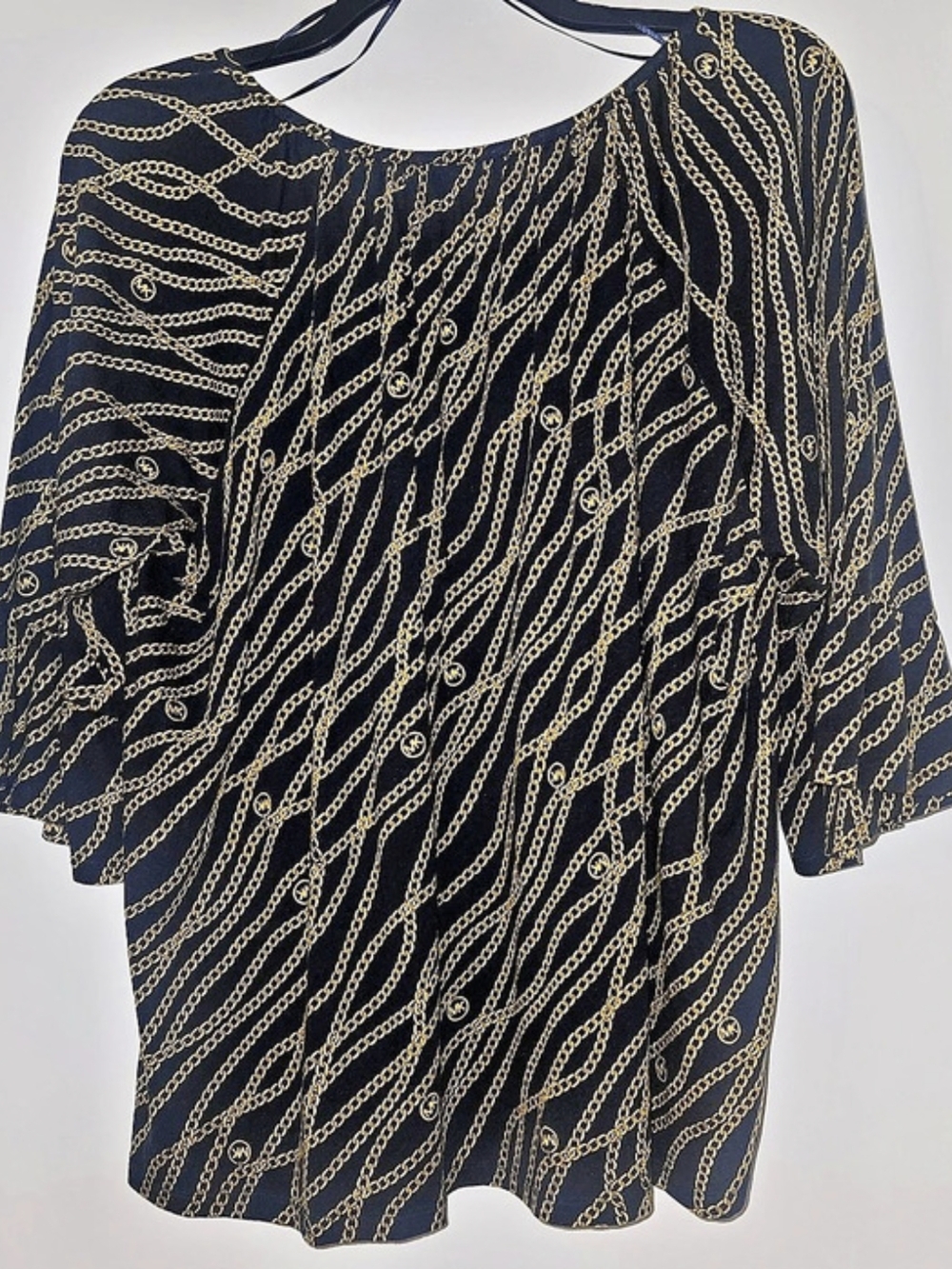 Michael Kors Chain Print Top 3X